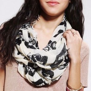 Urban outfitters cassette tape infinity scarf